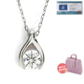 ダイヤモンド ネックレス レディース プラチナ シンプル ダイヤネックレス 0.20ct H-SI2-GD up 人気 Pt900 ギフト 喜ぶ 母の日