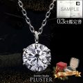ダイヤモンド ネックレス レディース 0.3ct プラチナ PT900 一粒 ダイヤネックレス 6本爪 鑑定書 大人 上品 シンプル おしゃれ 普段使い フォーマル 記念日 結婚記念日 女性 妻 彼女 母 贈り物 誕生日 クリスマス プレゼント ギフト