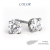 LabGrownDiamondダイヤモンドピアスプラチナ0.5ct