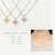 ネックレスレディース月シルバーゴールドプラチナシンプル華奢ブランドジュエリー