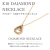 K10YGダイヤネックレス0.04ct