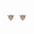 K10YGダイヤモンドピアス0.06ct