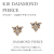 K10YGダイヤモンドピアス0.06ct