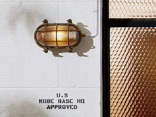 BEACH HOUSE OVAL （ビーチハウス）ウォールランプ　（屋内外兼用　コード無しモデル）  【ARTWORKSTUDIO】アートワークスタジオ