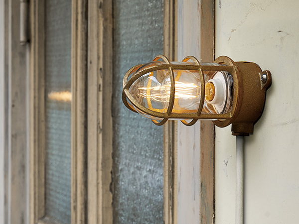 BEACH HOUSE（ビーチハウス）ウォールランプ-S　（屋内外兼用）