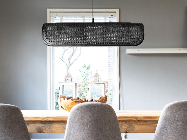 ラタンペンダントランプ  4バルブ ペンダント  RATTAN PENDANT LAMP 4BULB  003395【BRID】ブリッド