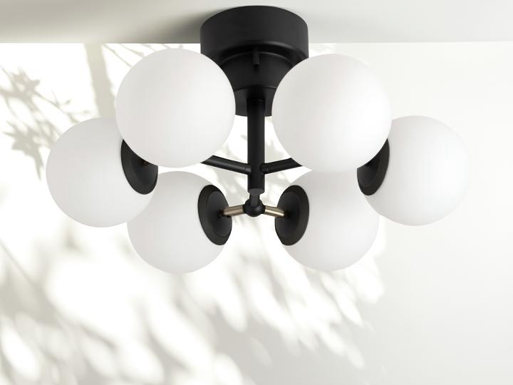 タイニー ガラス シーリングライト 6 TINY GLASS CEILING LIGHT 6 003366【BRID】ブリッド