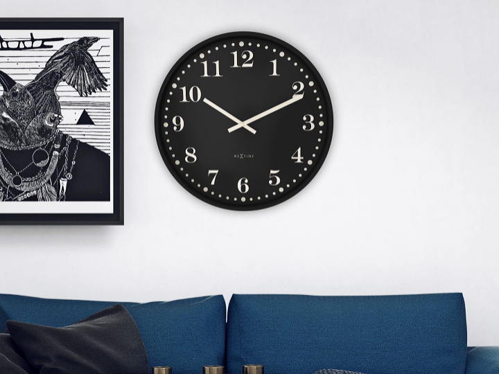 NEXTIME ネクスタイム ディッケンズ （L） DICKENS L ウォールクロック 掛け時計 NXT-3319