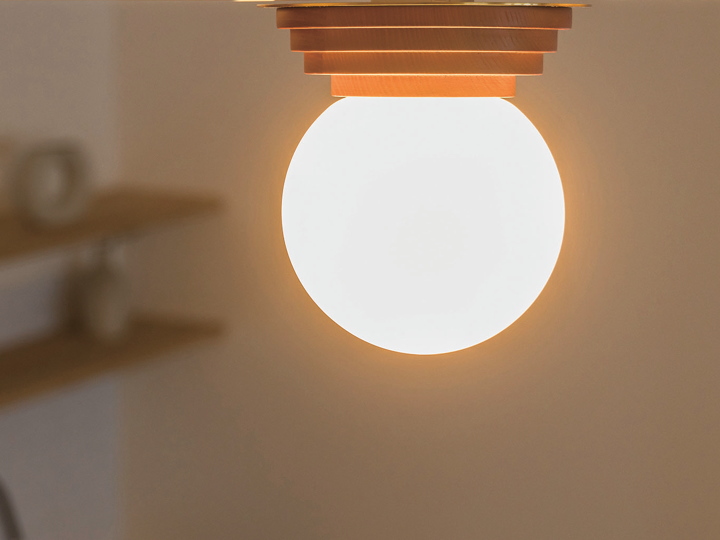 ブール BOULE 1灯 シーリングライト LT-4440 【INTERFORM】インターフォルム