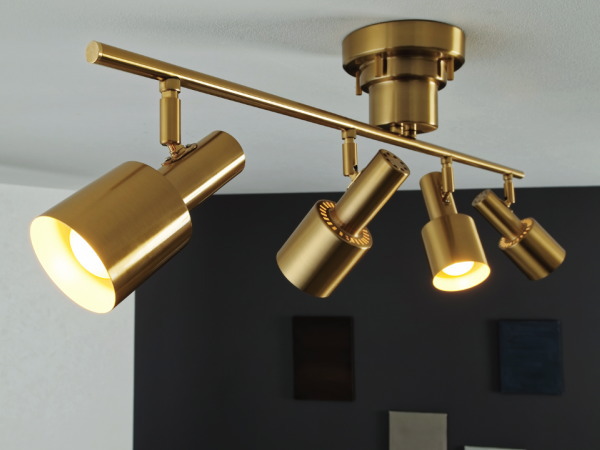 FERDI（フェルディ）4灯シーリングライト 【INTERFORM】インターフォルム