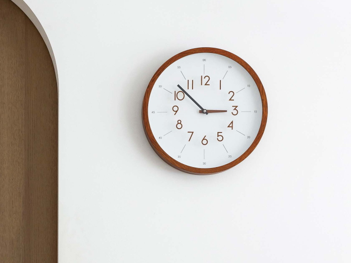 ノーラ ウォールクロック NOORA WALL CLOCK CL-4674【INTERFORM】インターフォルム