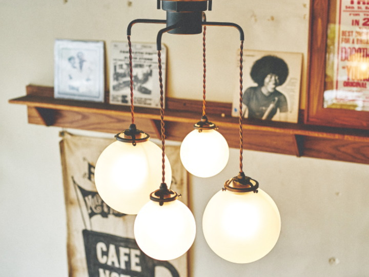 ORELIA C（オレリアC）4灯 ガラスペンダントライト LT1948【INTERFORM】インターフォルム