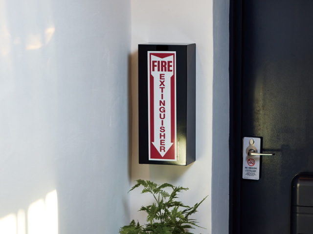 ファイヤーエクスティングシャーボックス （消火器ボックス） FIRE EXTINGUISHER BOX TK-2097  【ARTWORKSTUDIO】アートワークスタジオ