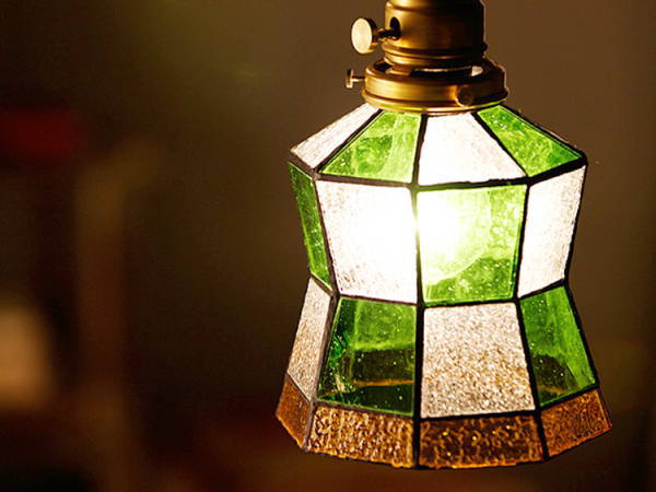 HELM（ヘルム）1灯ステンドグラスペンダントライト