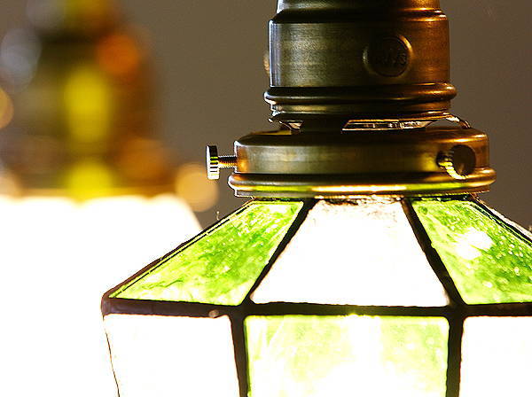 HELM（ヘルム）1灯ステンドグラスペンダントライト