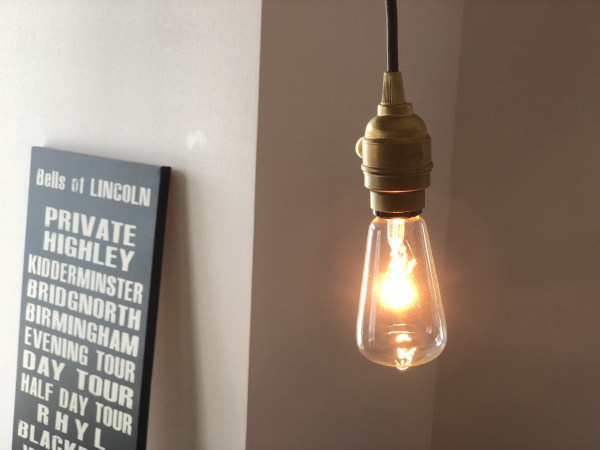 Laiton（レイトン）1灯真鍮ソケットペンダントライト