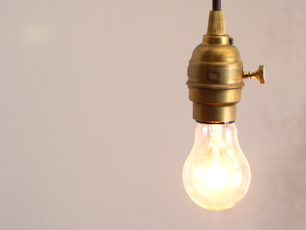 Laiton（レイトン）1灯真鍮ソケットペンダントライト