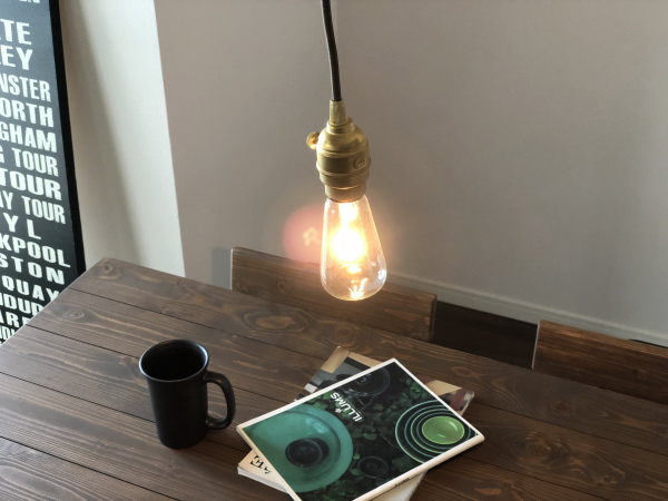 Laiton（レイトン）1灯真鍮ソケットペンダントライト