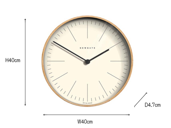 【NEWGATE】MR.CLARKE（L)　ミスタークラークウォールクロック（掛け時計）  【ARTWORKSTUDIO】アートワークスタジオ