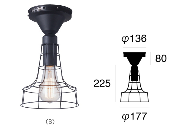 シーリングライト 円筒形 ART WORK STUDIO アートワークスタジオ