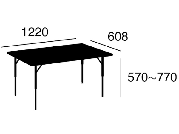 VIRCO バルコ 4000 (S) テーブル TR-4227 【ARTWORKSTUDIO】アートワークスタジオ