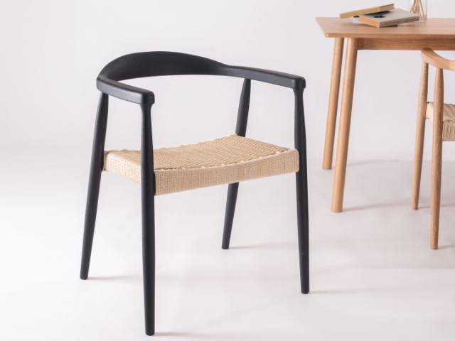 yoyo　ペーパーコード アームチェア オーク材ペーパーコードアームチェア | 無印良品