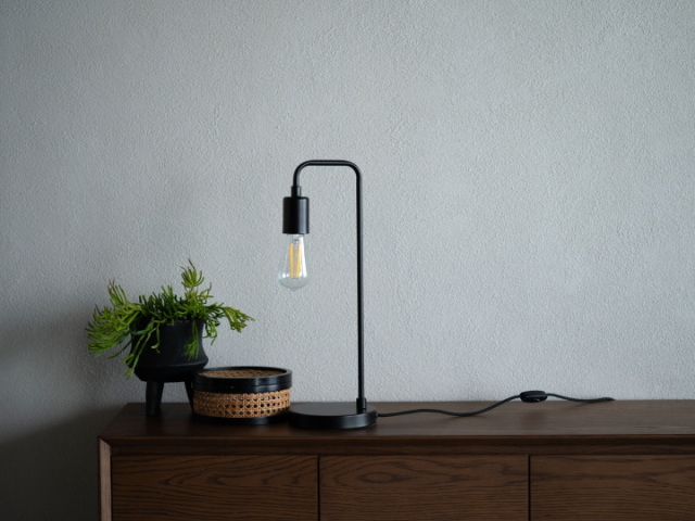 テーブルライト F9-504 エジソン型LED球付き【FORM】フォーム