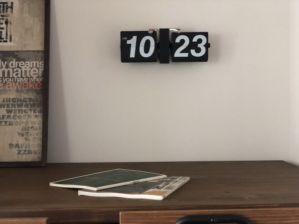 LURA（ルーラ）フリップクロック（パタパタ時計）