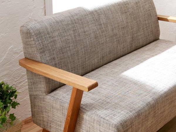 MOTTA （モッタ） 北欧スタイル 2人掛け ファブリックソファ