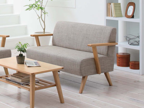 MOTTA （モッタ） 北欧スタイル 2人掛け ファブリックソファ