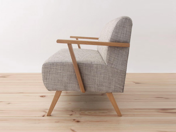 MOTTA （モッタ） 北欧スタイル 2人掛け ファブリックソファ