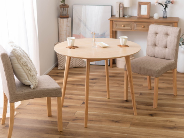 2人用 ラウンド ダイニングテーブル　TAP-001