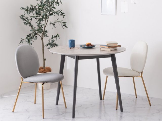 2人用 ラウンド ダイニングテーブル　TAP-001