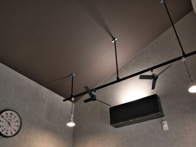 ダクトレールファン DCモーター プラス Φ50 シーリングファン DUCT RAIL FAN 003329【BRID】ブリッド