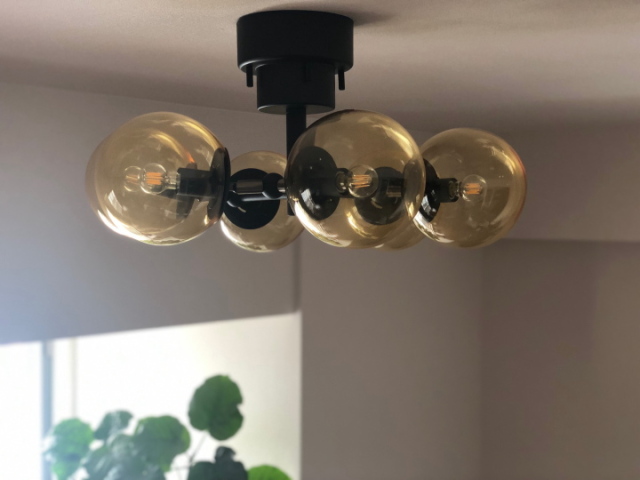 Y♢517 BRID 　 TINY GLASS CEILING LIGHT 6 003367 TINY GLASS CEILING LIGHT 6 | BRID