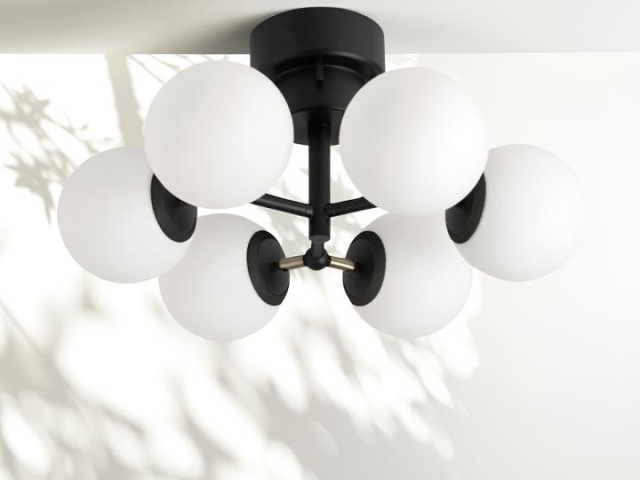 タイニー ガラス シーリングライト 6 TINY GLASS CEILING LIGHT 6