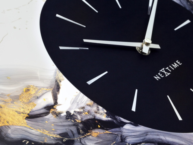 NEXTIME ネクスタイム MARBLE DUO マーブルデュオ ウォールクロック 掛け時計 NXT-3539