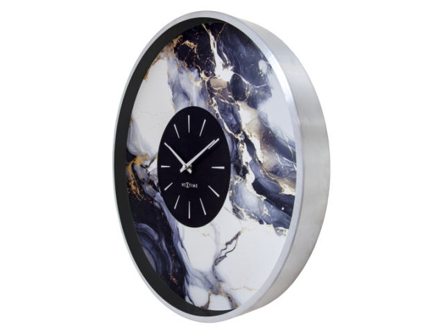 NEXTIME ネクスタイム MARBLE DUO マーブルデュオ ウォールクロック 掛け時計 NXT-3539