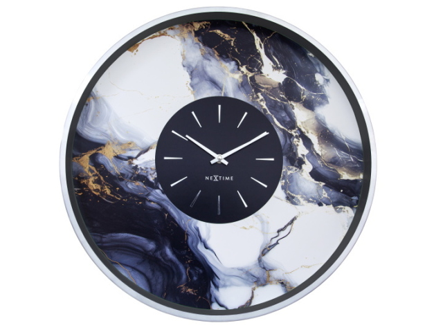 NEXTIME ネクスタイム MARBLE DUO マーブルデュオ ウォールクロック 掛け時計 NXT-3539