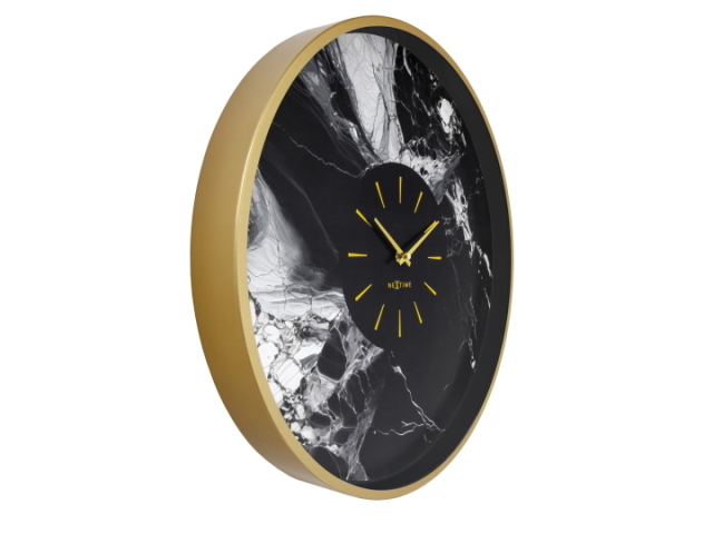 NEXTIME ネクスタイム MARBLE DUO マーブルデュオ ウォールクロック 掛け時計 NXT-3539