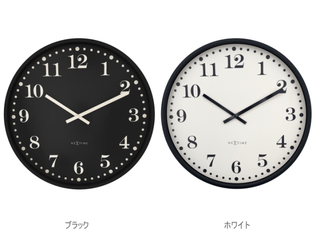 NEXTIME ネクスタイム ディッケンズ （L） DICKENS L ウォールクロック 掛け時計 NXT-3319