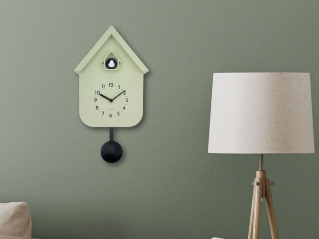 NEXTIME ネクスタイム TWITTER ツイッター ウォールクロック 振り子時計 掛け時計 NXT-3328