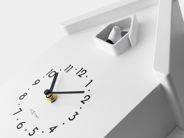 NEXTIME ネクスタイム TWITTER ツイッター ウォールクロック 振り子時計 掛け時計 NXT-3328