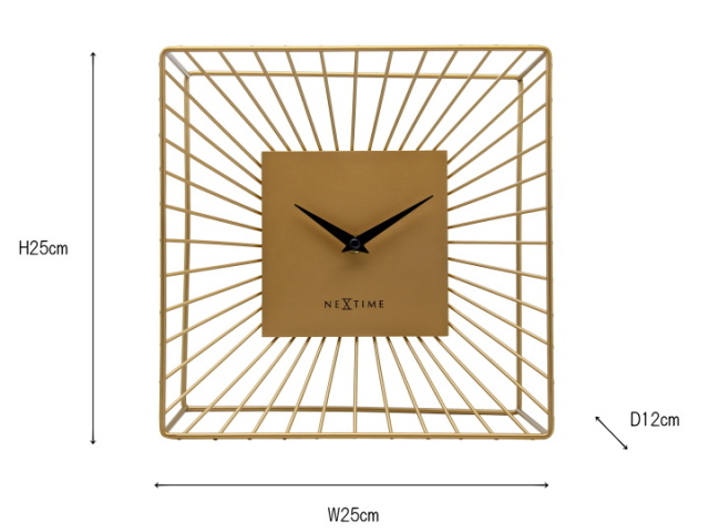 NEXTIME ネクスタイム VASCO TABLE CLOCK バスコテーブルクロック 掛け時計 兼用 NXT-5246