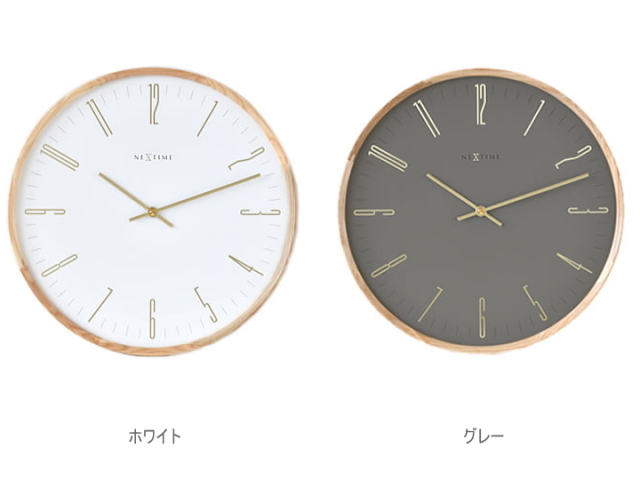 NEXTIME ネクスタイム THIN （M)  掛け時計 NXT-J008 NXT-J009
