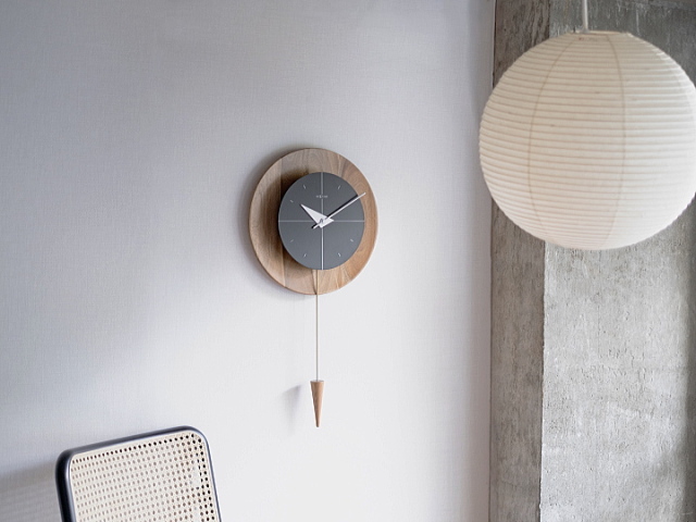 NEXTIME ネクスタイム NEL PENDULUM ネルペンデュラム ウォールクロック 掛け時計 振り子時計 NXT-J039