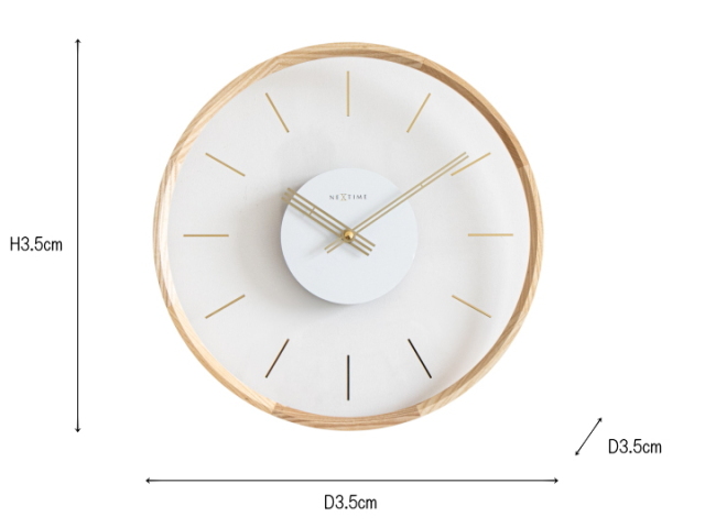 NEXTIME ネクスタイム KURAM クラム ウォールクロック 掛け時計 NXT-J050