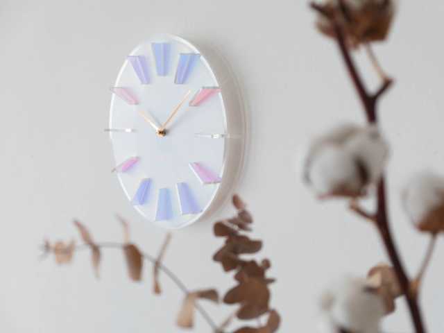 NEXTIME ネクスタイム プリズム PRISM ウォールクロック 掛け時計 NXT-J059