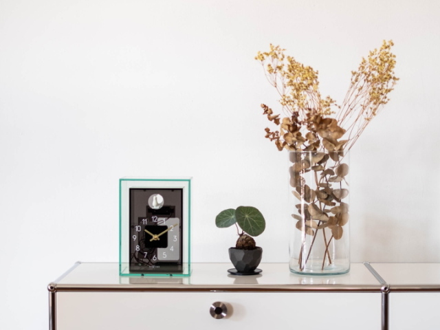 NEXTIME ネクスタイム アクリル クッククー ACRYLIC CUCKOO テーブルクロック 置き時計 NXT-J060