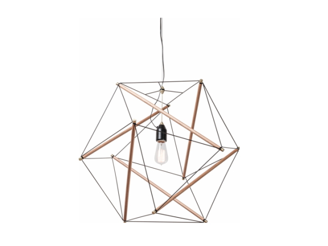 テンセグリティペンダントランプ（L) TENSEGRITY LAMP AMP-L045 AMP-L046 【el commun】エルコミューン